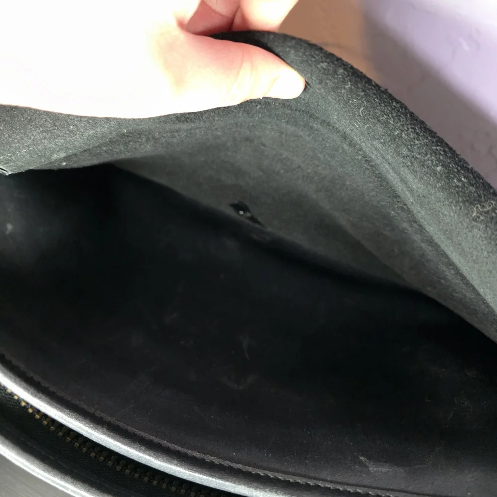 Coach Vintage Patricia Legacy‎ Black Leather Crossbody Purse